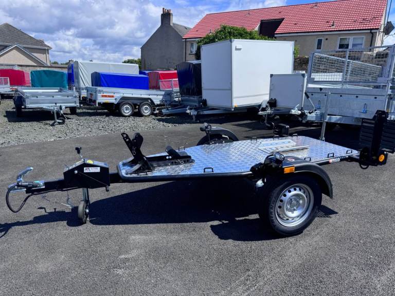Brand New Lorries Motorbike foldable tiltbed trailer 750kg