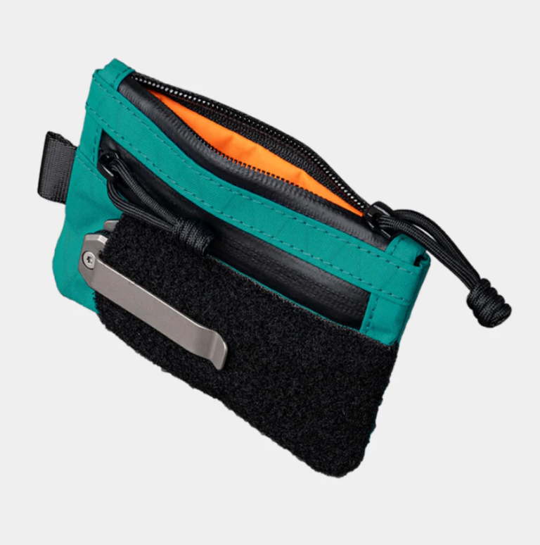 Alpaka Zip Pouch Pro Hook & Loop Spanish Teal X-Pac VX21 EDC Wallet Card Money NEW TAGS
