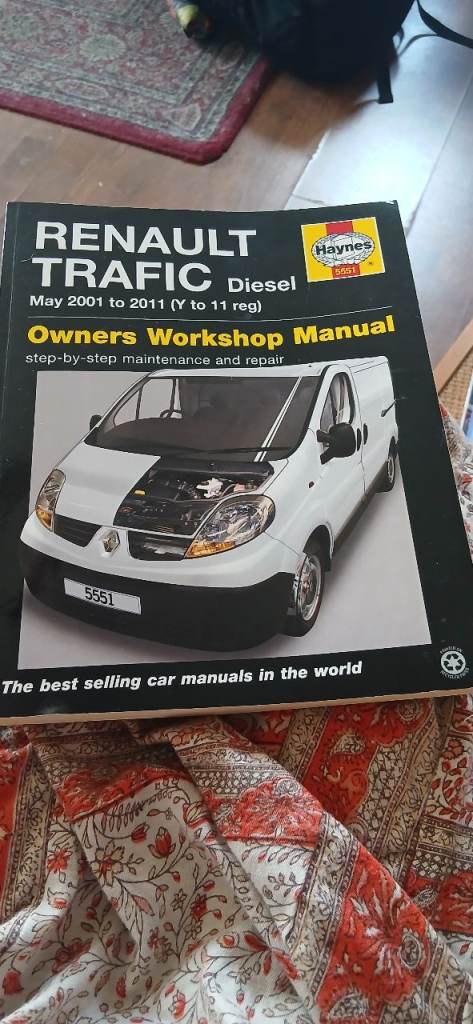 Renault TRAFIC car manual 