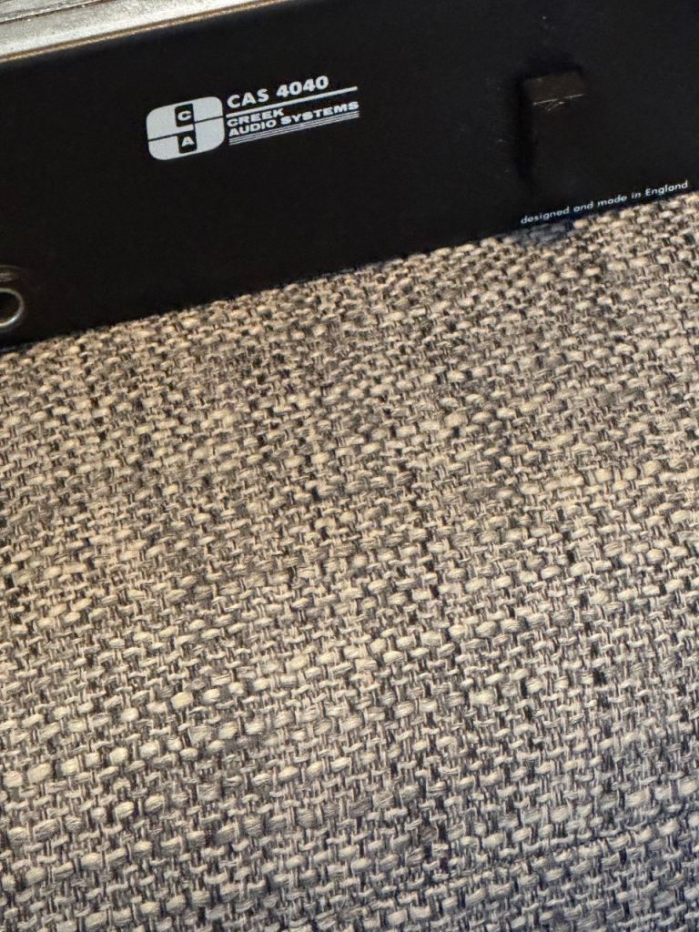 Sony MDS-JB920 Minidisc Player and Creek CAS 4040 Quality Amplifier