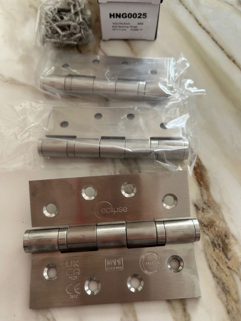 Eclipse Door hinges  top quality  3 in a box  