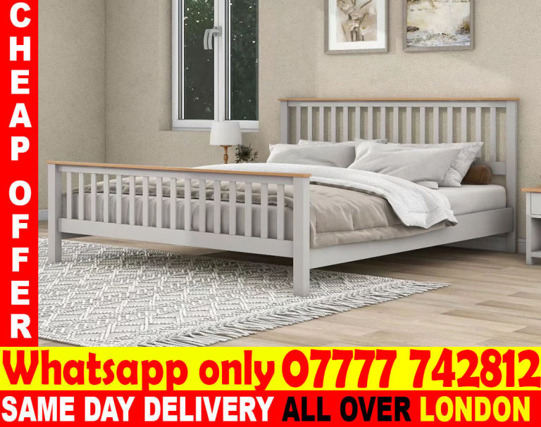 image for --FREE DELIVERY:KING SIZE - SINGLE  - BED AND MATTRESS --(ygdgs