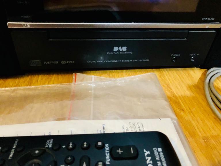 Sony hi fi  Sony cd player dab 