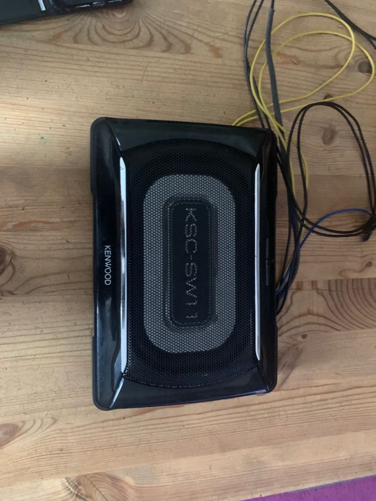 Kenwood Ksc-sw11 Active Subwoofer Working