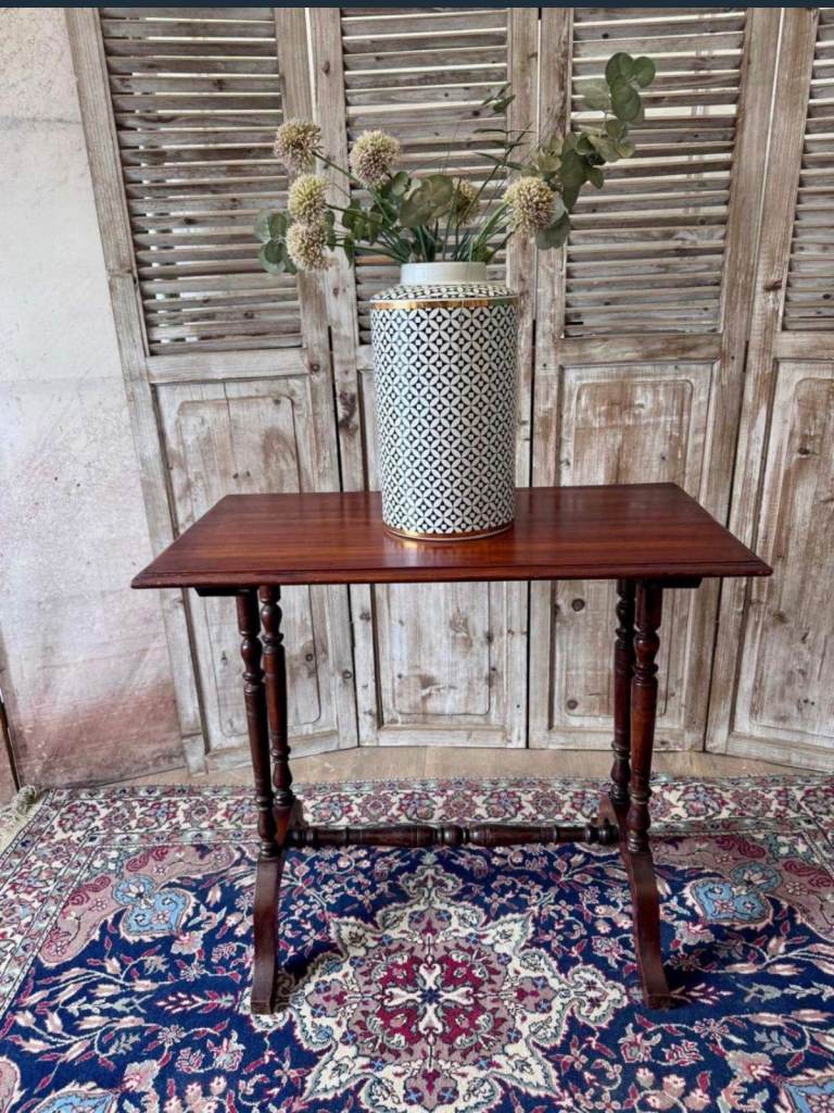 An antique side table