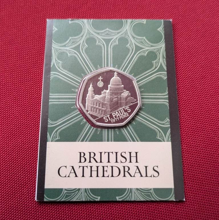 ♥NEW♥ 50p 2025 - ST PAUL'S Cathedral coin