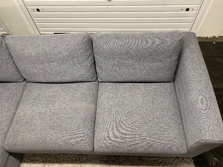 IKEA VIMLE GREY CORNER SOFA WITH STORAGE CHAISE – DELIVERY AVAILABLE