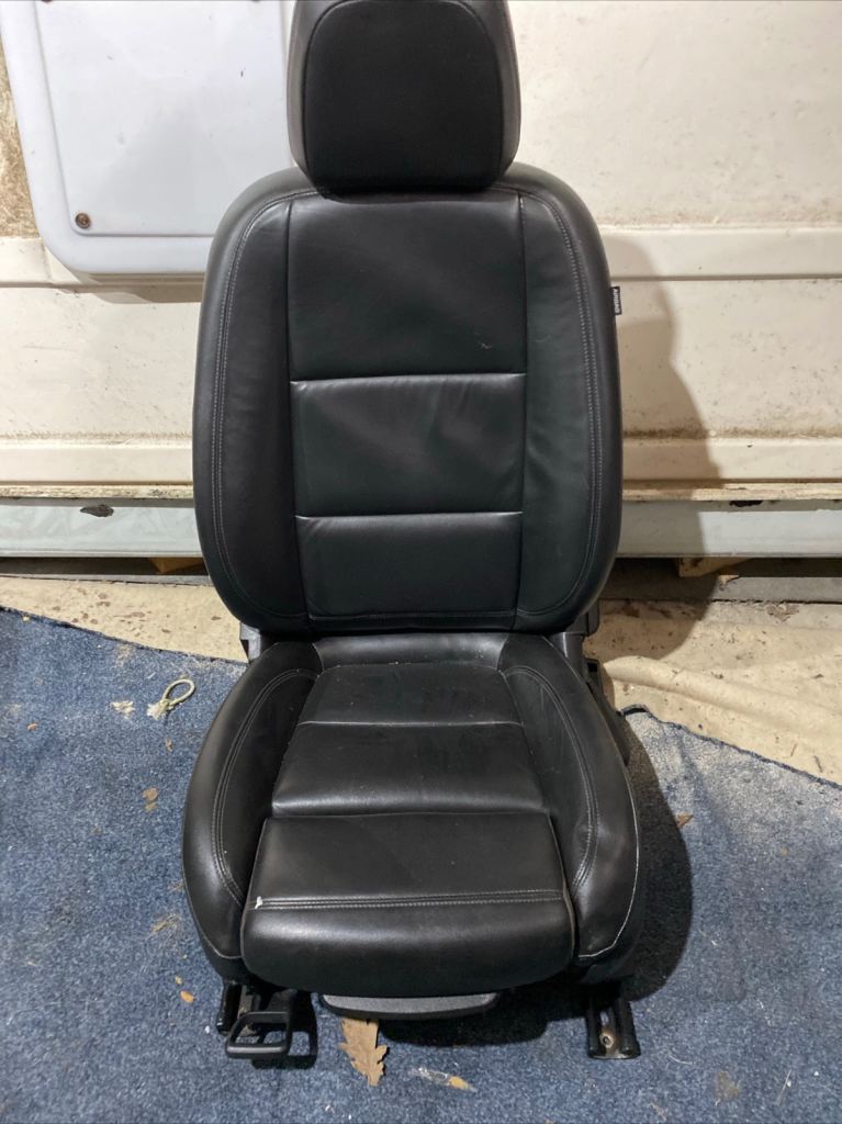 Electric Leather car seat passenger side used
