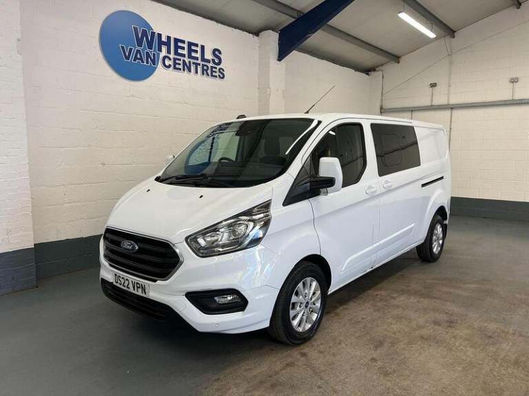 image for 2022 Ford Transit Custom 2.0 EcoBlue 130ps Low Roof D/Cab Limited Van PANEL VAN DIESEL Manual