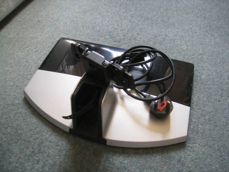 sony tv stand with plug lead , model kdl w4000
