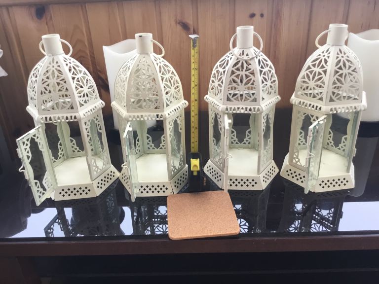 Tea light lanterns