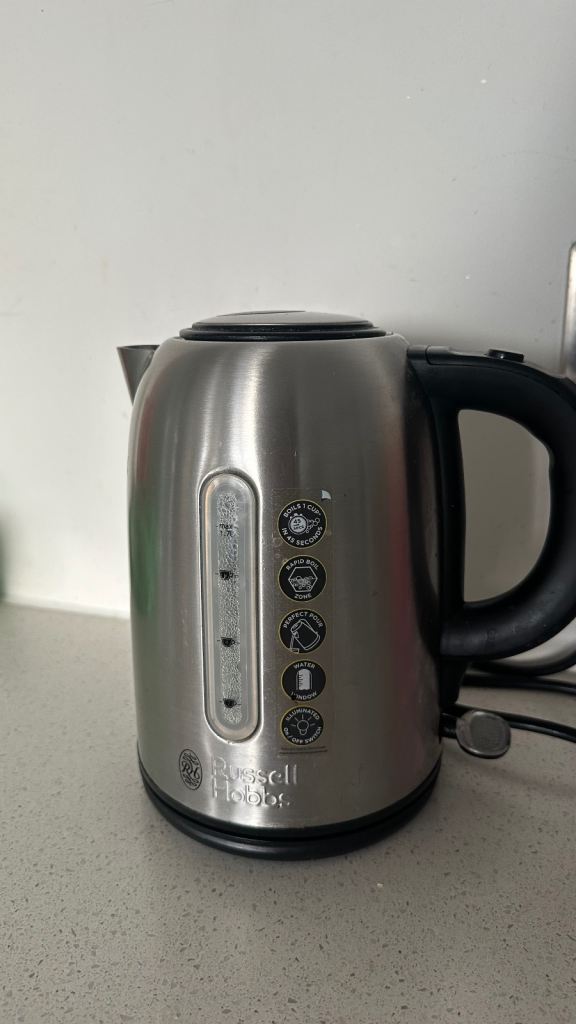 Russell Hobbs Stainless Steel Kettle – Good Condition