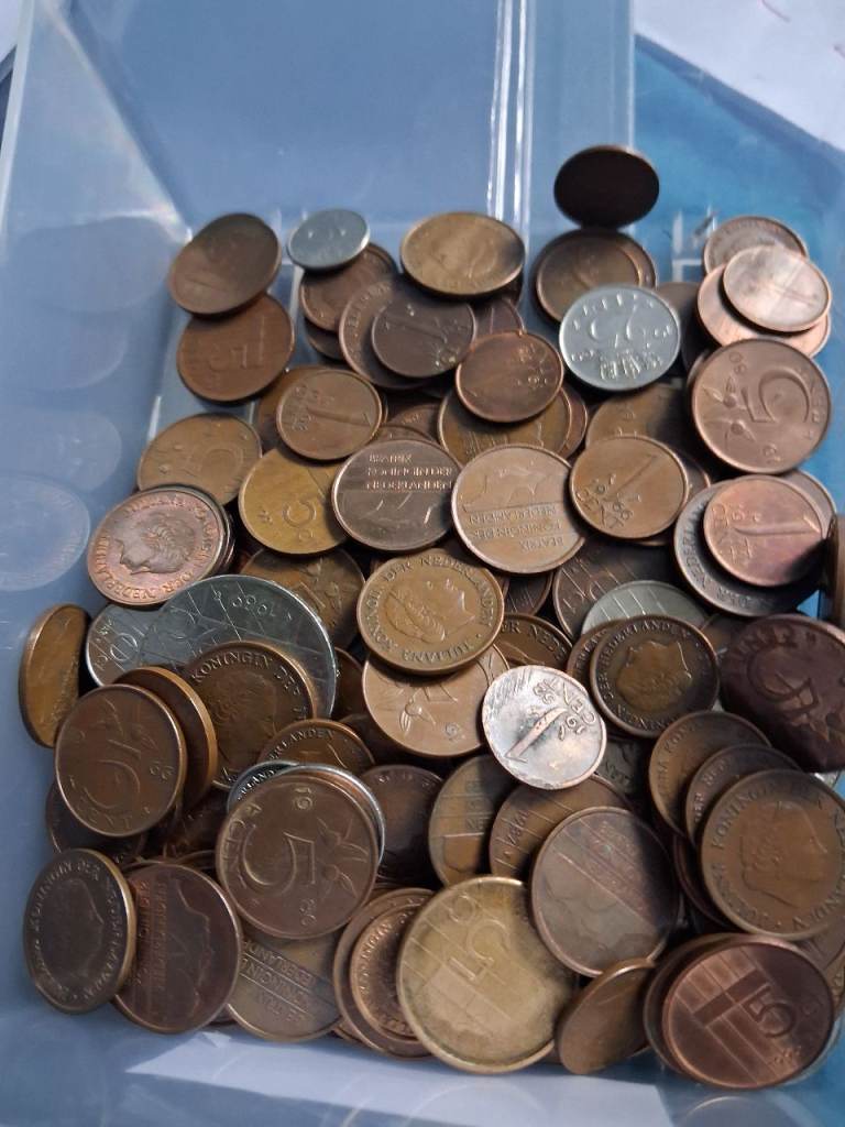 Over 200 Dutch coins
