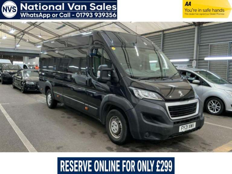 2021 Peugeot Boxer 2.2 BlueHDi 435 Professional L4 H2 Euro 6 (s/s) 5dr PANEL VAN Diesel Manual