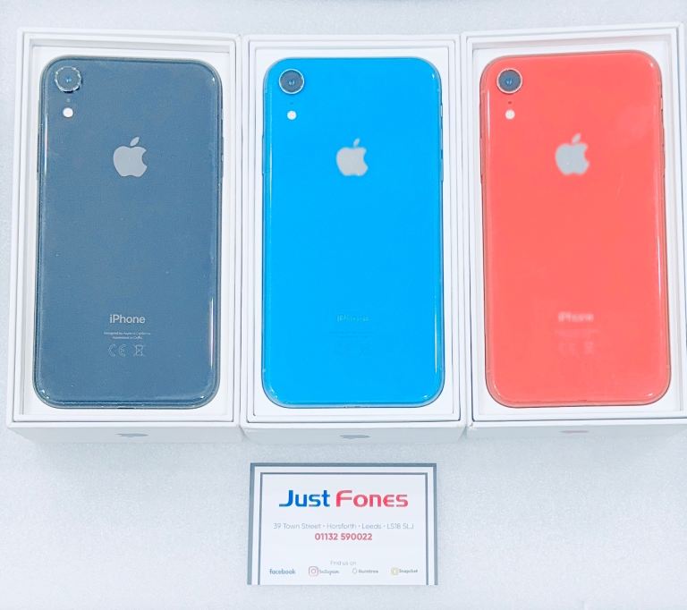 iPhone XR Unlocked 64GB-128GB