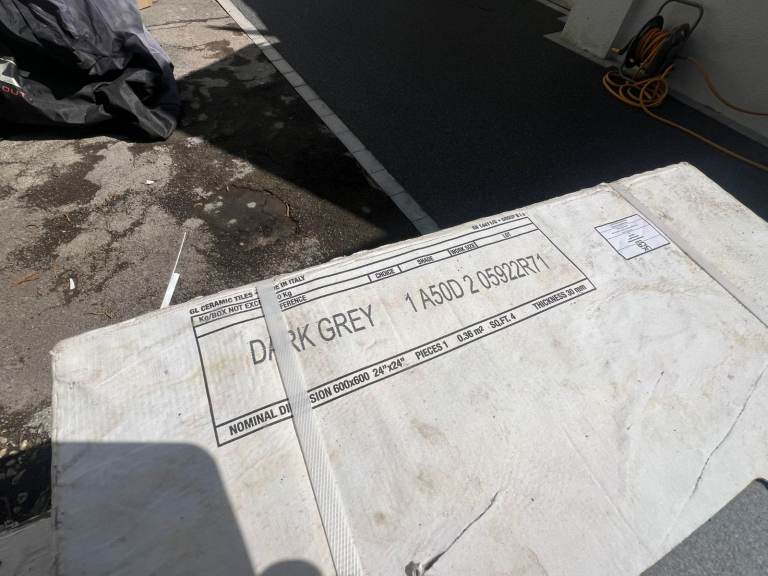 Marshalls PORCELAIN PAVING STONEMARKET ASTRO 600X600X30 DARK GREY