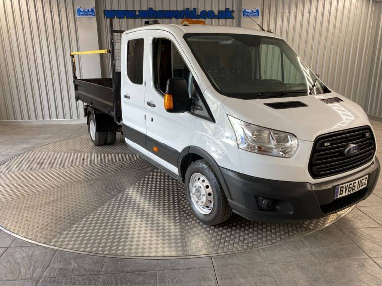 2016 Ford Transit 2.2 TDCI 125 BHP 350 L3 D/CAB TIPPER RWD MANUAL (EURO 5) TIPPER Diesel Manual