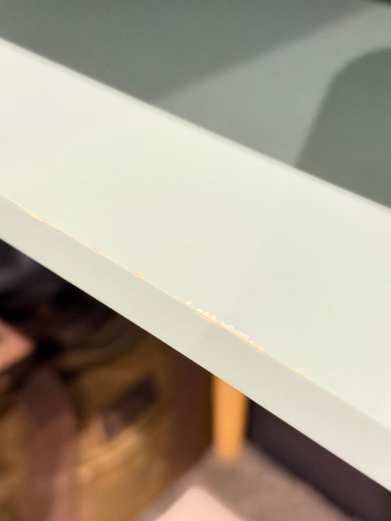 Habitat Small Desk / Console Table – Blue, Fair Condition, £35.00 for Sale