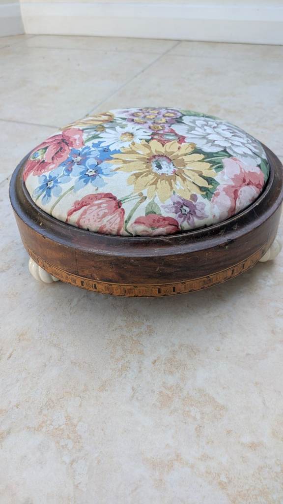 Vintage foot stool