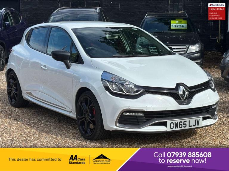 2015 Renault Clio 1.6T 16V Renaultsport Lux Nav 200 5dr Auto HATCHBACK PETROL Automatic