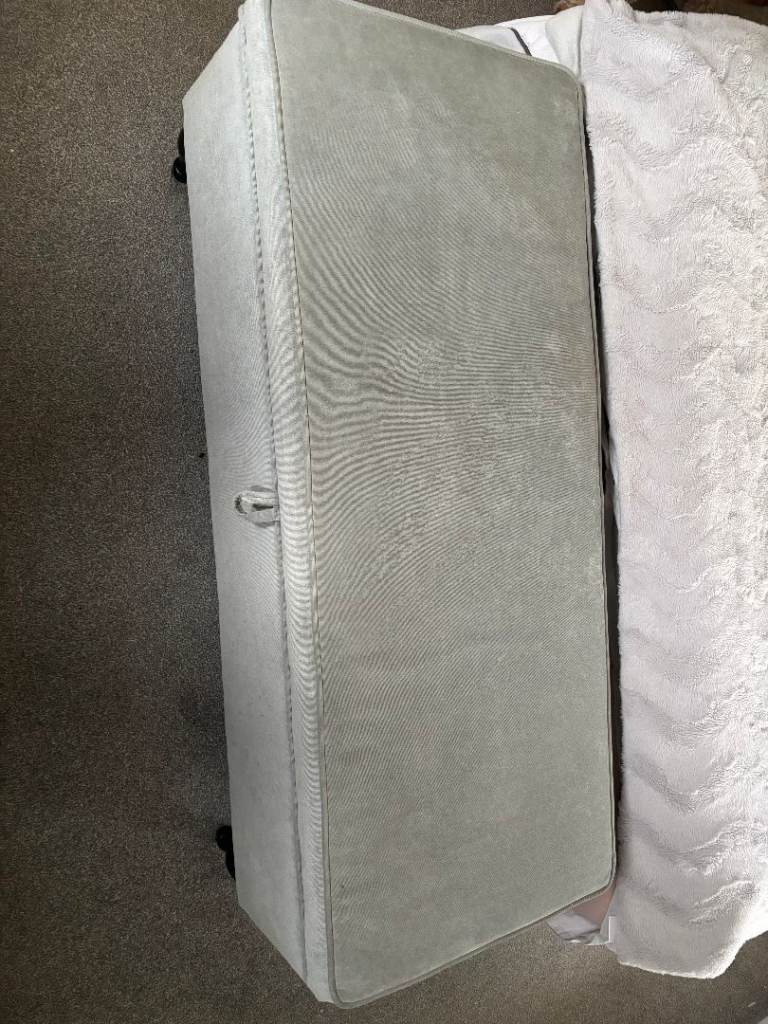 Grey Ottoman from Wayfair 