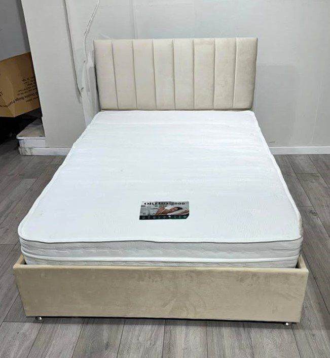 >>>>❤️Hot Deal 🚛DIVAN 4FT Small Double Bed Base with Mattress & Storage Drawers 😘15% OFF💥a