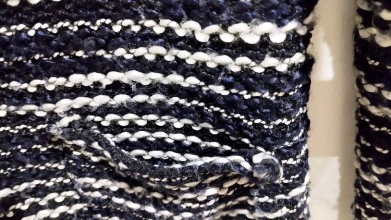 Primark navy/white stripe cardigan, size XS