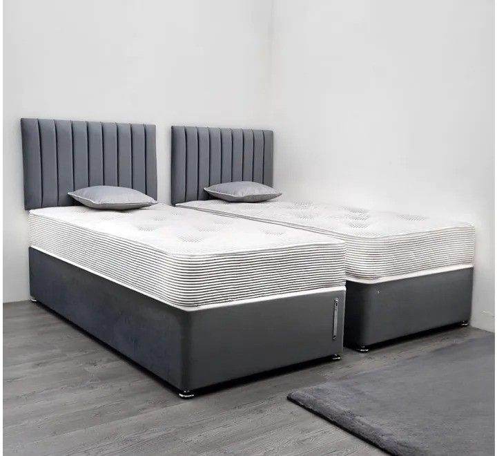 SAME DAY DELIVERY ==== Single DIVAN Bed With Mattress BRAND NEW Cash on delivery 