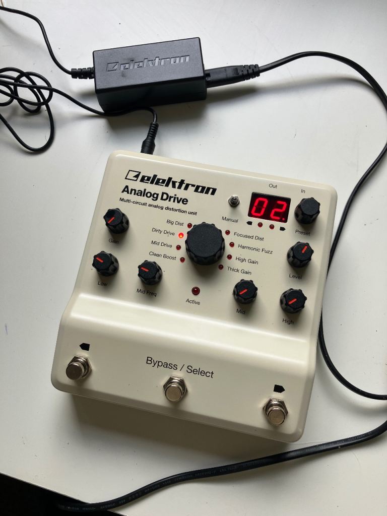 Elektron Analog Drive Pedal – Like New / Boxed with Manual & PSU