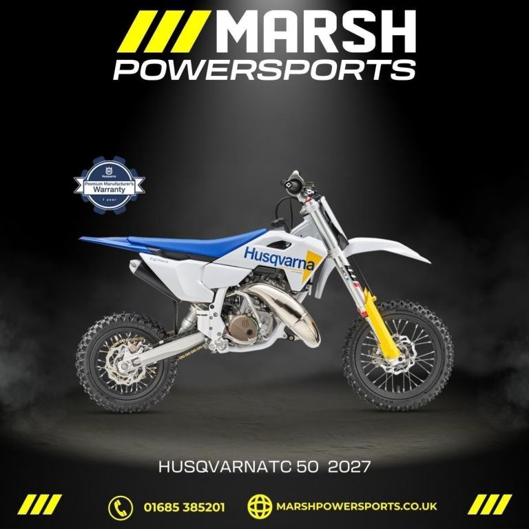 Husqvarna TC 50 2027 - Husqvarna Main Dealer - Reserve Now!