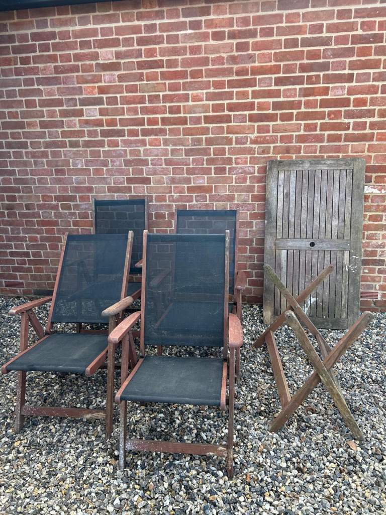 Garden table and chairs