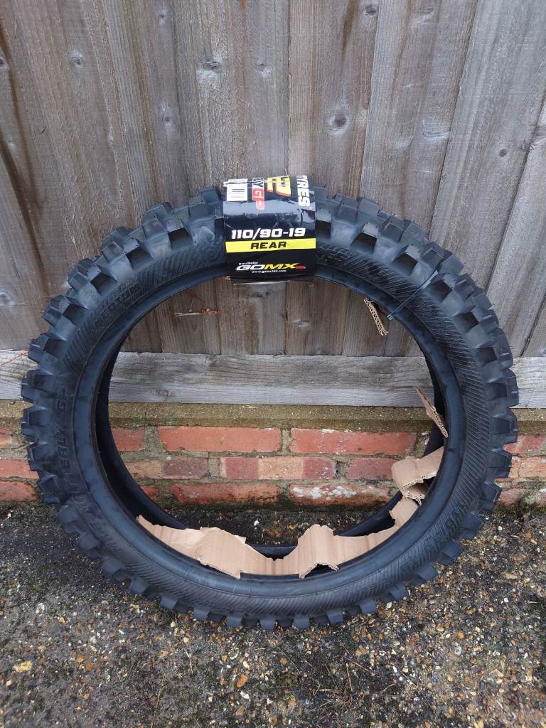 Brand new Plews Tyres MX2 Matterly GP 110/90-19 rear tyre 
