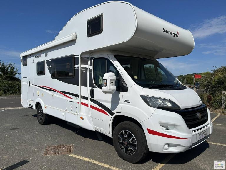 SUNLIGHT A72 DETHLEFFS, 2015, 2.3, 6 BERTH, 6 BELT, BIKE RACK, ALLOYS WHEELS 