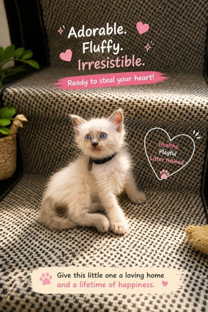 Beautiful Ragdoll kittens ready to go 
