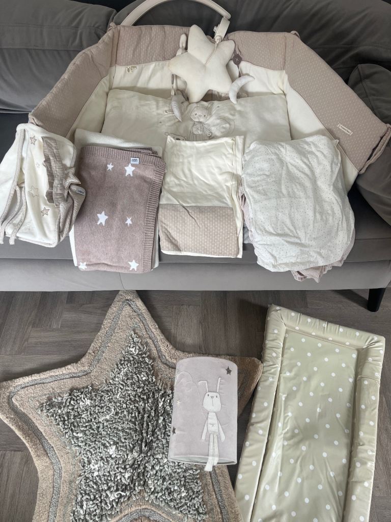 Mama and papas nursery set