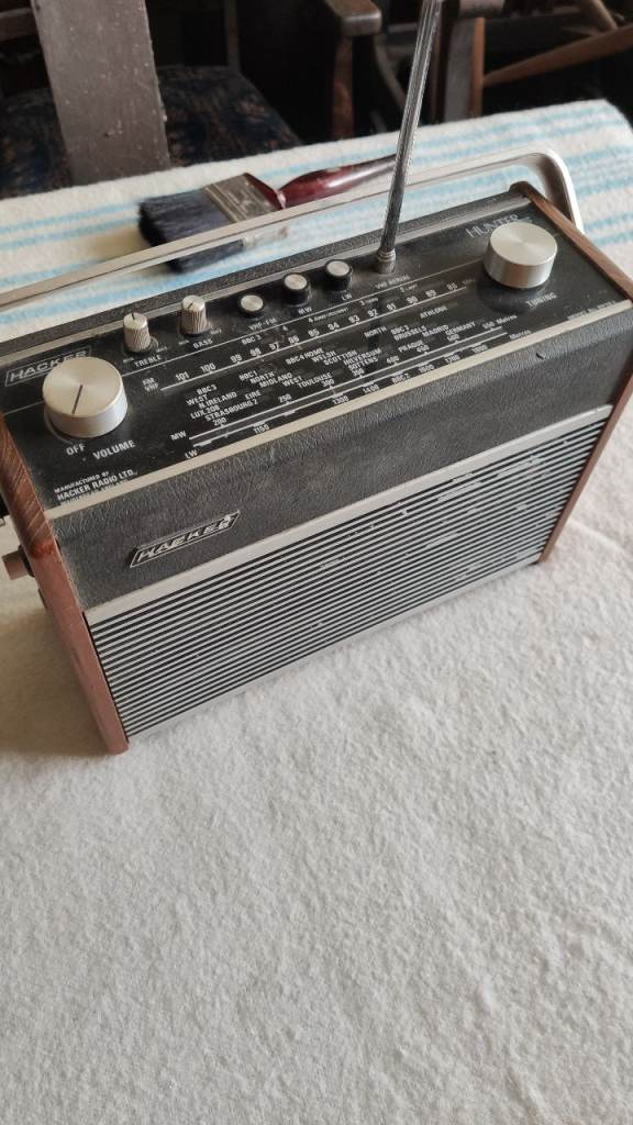 image for Hacker Hunter Vintage Radio 