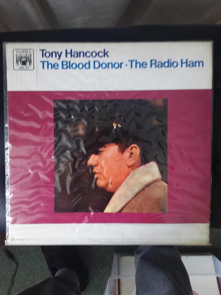Tony Hancock BLOOD DONOR AND THE RADIO HAM LP £2