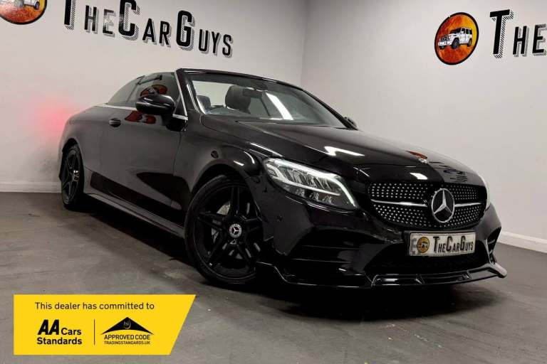 2018 Mercedes-Benz C Class 1.5 C200 MHEV AMG Line Cabriolet 2dr Petrol G-Tronic+ Euro 6 (s/s) (19...