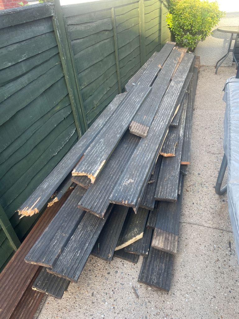 Free wooden decking