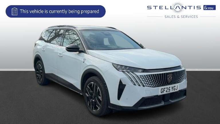 2025 Peugeot 5008 1.2 GT SUV 5dr Petrol Hybrid e-DSC6 Euro 6 (s/s) (136 ps) SUV Hybrid Automatic
