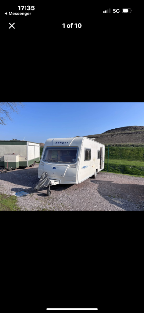 Bailey ranger 6 bed 2008 