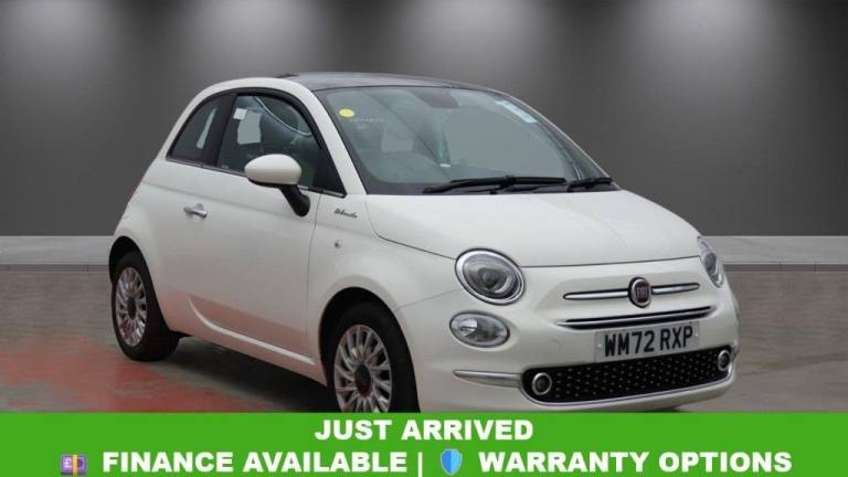 2022 Fiat 500 1.0 MHEV Dolcevita Hatchback 3dr Petrol Manual Euro 6 (s/s) (70 bhp) Hatchback Petr...