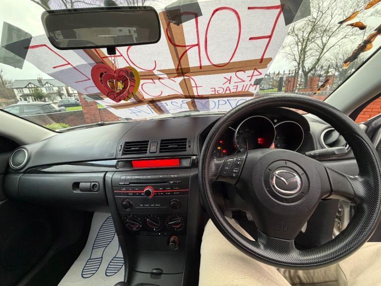 Mazda, 3, Saloon, 2004, Manual, 1598 (cc), 4 doors