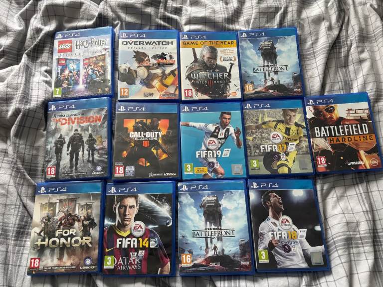 SONY PS4 VIDEO GAMES.