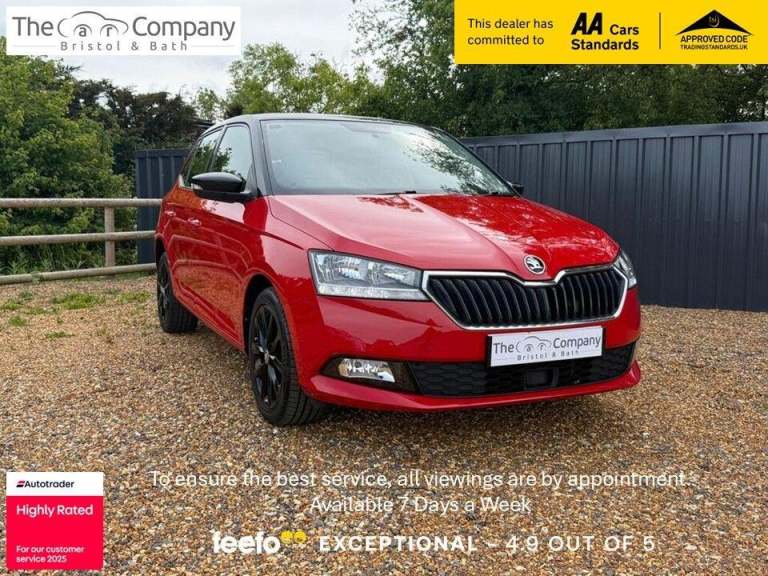 2019 Skoda Fabia 1.0 Colour Edition Euro 6 (s/s) 5dr HATCHBACK Petrol Manual