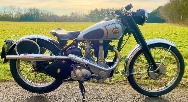 1947 BSA XB34 Competition – Rare Post-War Classic-500cc