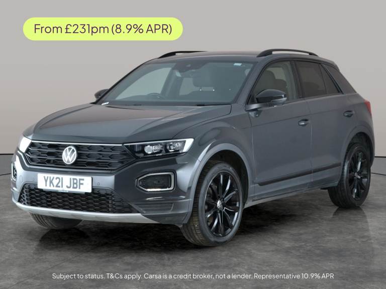 2021 Volkswagen T-Roc 1.5 TSI EVO Black Edition 5dr HATCHBACK PETROL Manual