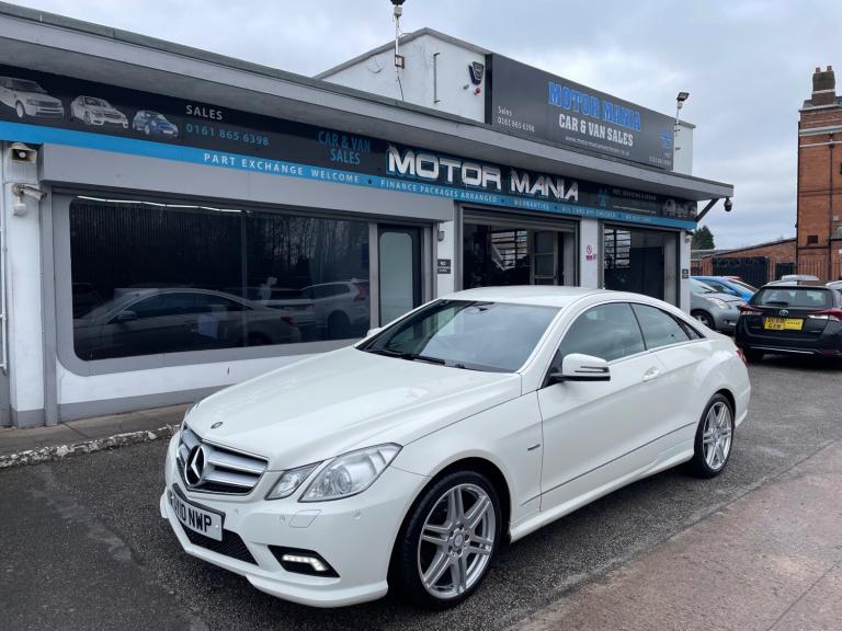 2010 Mercedes-Benz E Class E350 CDI BlueEFFICIENCY Sport 2dr Tip Auto COUPE Diesel Automatic