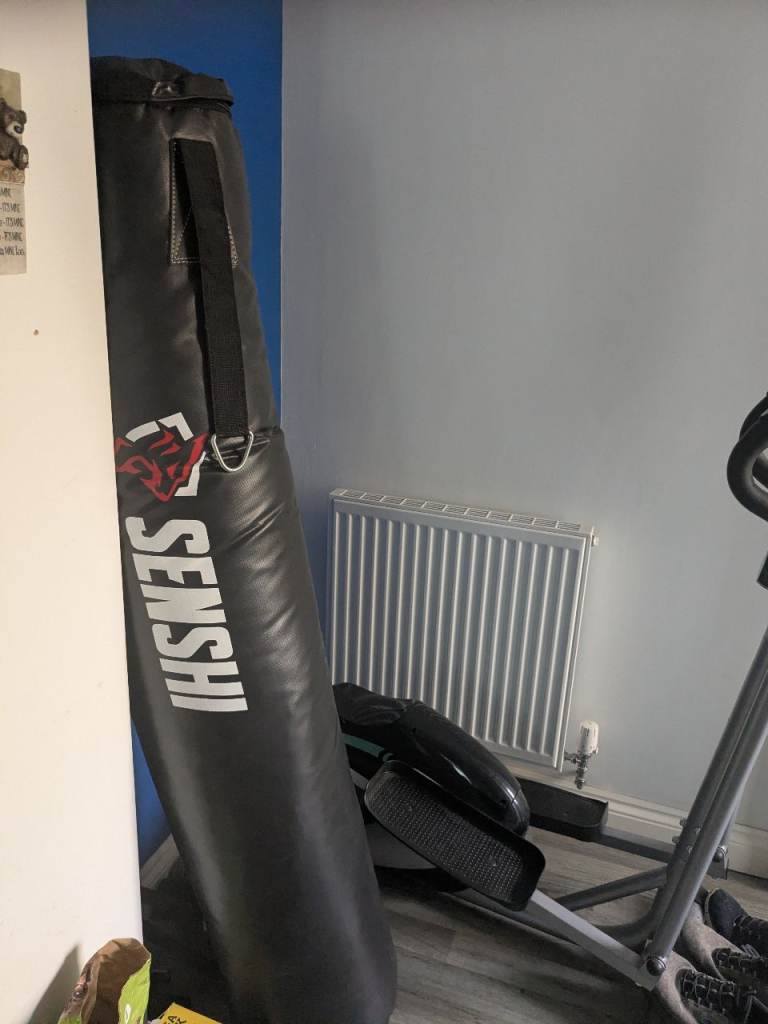 SENSHI Boxing Punch Bag – Black, Good Condition