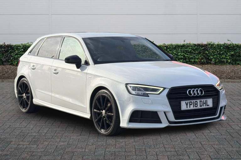 2018 Audi A3 1.5 TFSI Black Edition 5dr S Tronic Hatchback Petrol Automatic